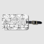 Chameleon Doodle Bagagelabel (Voorkant (horizontaal))