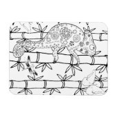 Chameleon Doodle Magneet (Horizontaal)