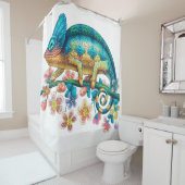 Chameleon Douchegordijn (In situ)