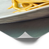 Chameleon Eating Spaghetti Poster (Hoek)