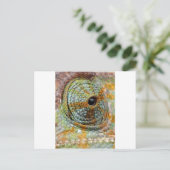 Chameleon Eye Mod Stijlvol Dier Briefkaart (Staand voorkant)