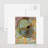 Chameleon Eye Mod Stijlvol Dier Briefkaart (Voorkant / Achterkant)