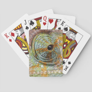 Chameleon Eye Mod Stylish Animal Speelkaarten