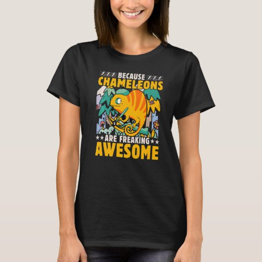 Chameleon Gezegde 7 T-shirt (Voorkant)