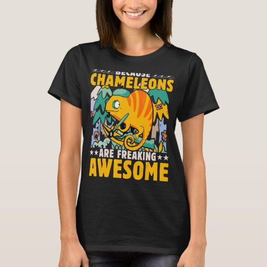 Chameleon Gezegde 7 T-shirt (Voorkant)