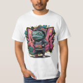 Chameleon graffitti t-shirt (Voorkant)