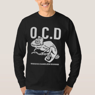 Chameleon  Green Lizard Reptile T-shirt