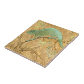 Chameleon (hagedis) (reptiel) (Mughal Art) (Aziati Tegeltje (Zijkant)