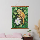 Chameleon Hanging Tapestry Hangend Wandkleed (Slaapkamer)