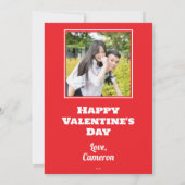 Chameleon Heart (Luv U) Kaart (Achterkant)