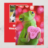 Chameleon Heart (Luv U) Kaart (Voorkant / Achterkant)