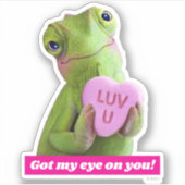 Chameleon Heart (Luv U) Sticker (Voorkant)