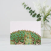 Chameleon-huidverandering Briefkaart (Staand voorkant)