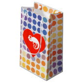 Chameleon Icon Klein Cadeauzakje (Achterkant Gekanteld)