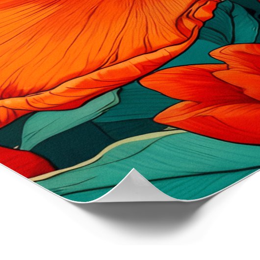 Chameleon in Technicolor Poster (Hoek)