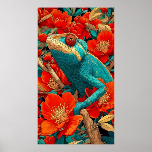 Chameleon in Technicolor Poster (Voorkant)