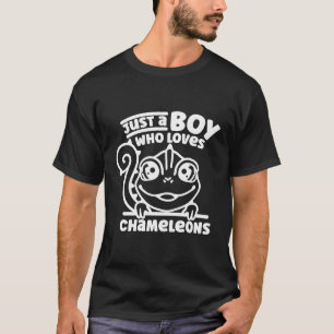 Chameleon is gewoon een jongen die van Chameleons  T-shirt