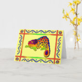 Chameleon Kaart (Gele Bloem)