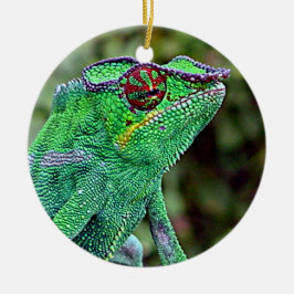 Chameleon Keramisch Ornament