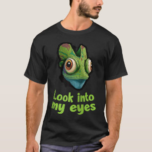 Chameleon Kijk in mijn ogen Chamaeleonidae Raglan T-shirt