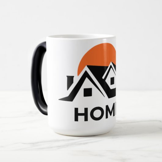 Chameleon kleur veranderende morphing Mok (Voorkant links)