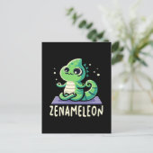 Chameleon Liefhebber Briefkaart (Staand voorkant)