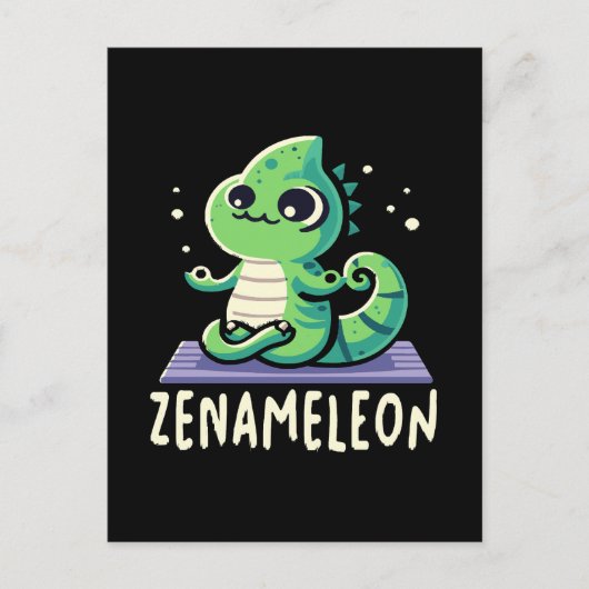 Chameleon Liefhebber Briefkaart (Voorkant)
