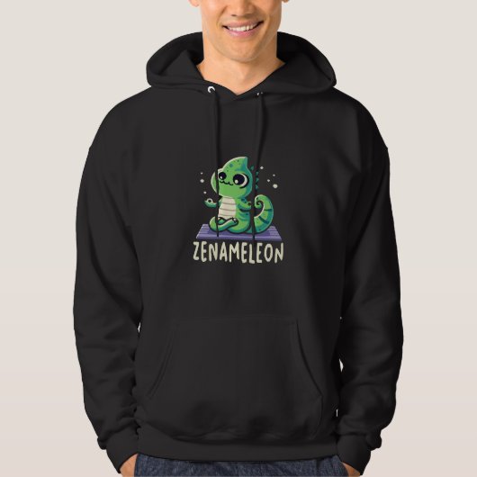 Chameleon Liefhebber Hoodie (Voorkant)
