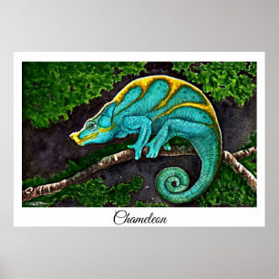 Chameleon Life Poster