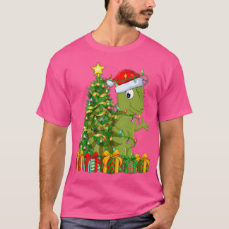 Chameleon Lighting Xmas Tree Matching T-shirt