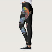CHAMELEON LIZARD ART ART YOGA PANTS LEGGINGS (Links)