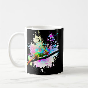 Chameleon Lizard Rainbow Heart Love Glasses Sungla Koffiemok