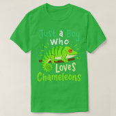 Chameleon Lizard Reptile Chameleon Lover T-shirt (Design voorkant)