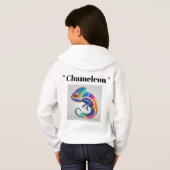 Chameleon Logo T-shirt: Adaptive IT Elegance (Achterkant volledig)