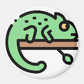 Chameleon Magneet (Voorkant)