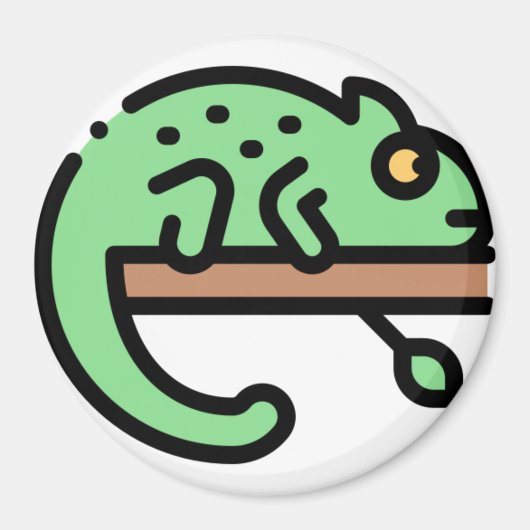 Chameleon Magneet (Voorkant)