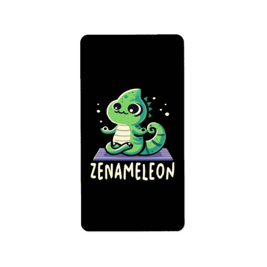 Chameleon Minnaar Etiket (Voorkant)