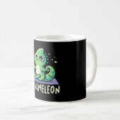 Chameleon Minnaar Koffiemok (Voorkant rechts)