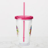 Chameleon Paint Vlekken Waterverf Style Acryl Drinkbeker (Rechts)