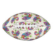 Chameleon Paint Vlekken Waterverf Style American Football (Voorkant)