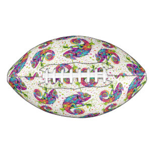 Chameleon Paint Vlekken Waterverf Style American Football