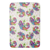 Chameleon Paint Vlekken Waterverf Style Badmat (Voorkant Verticaal)