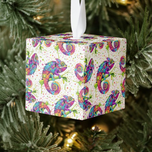 Chameleon Paint Vlekken Waterverf Style Decoratie (Boom)