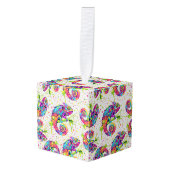 Chameleon Paint Vlekken Waterverf Style Decoratie (Voorkant hoekig)