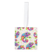 Chameleon Paint Vlekken Waterverf Style Decoratie (Voorkant)