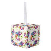 Chameleon Paint Vlekken Waterverf Style Decoratie (Achter hoekig)