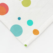 Chameleon Paint Vlekken Waterverf Style Fleece Deken (Hoek)