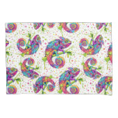 Chameleon Paint Vlekken Waterverf Style Kussensloop (Voorkant)