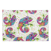 Chameleon Paint Vlekken Waterverf Style Kussensloop (Achterkant-Rechts)