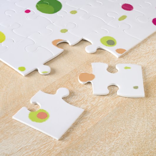 Chameleon Paint Vlekken Waterverf Style Legpuzzel (Zijkant)